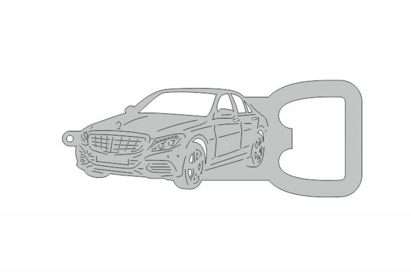 Keychain Bottle Opener for Mercedes C-Class W205 2014-2021 Keychains opdesign