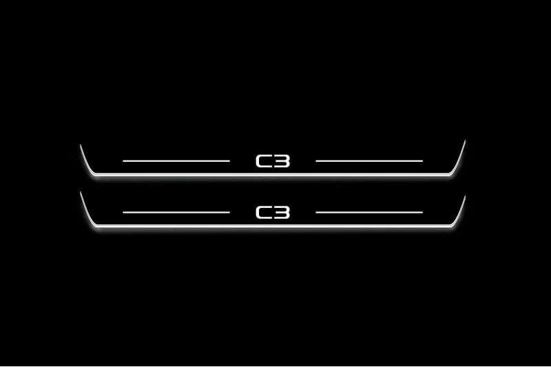 Citroen C3 III 2016+ Car Sill With Logo C3