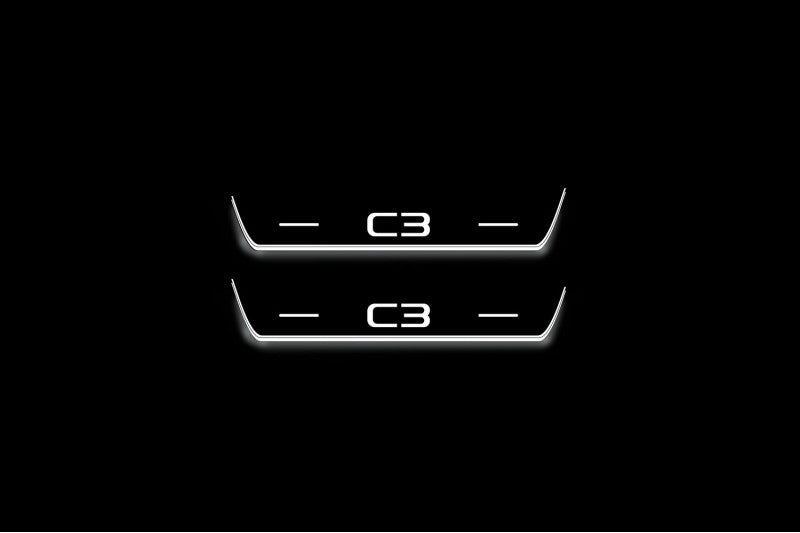Citroen C3 III 2016+ Car Sill With Logo C3