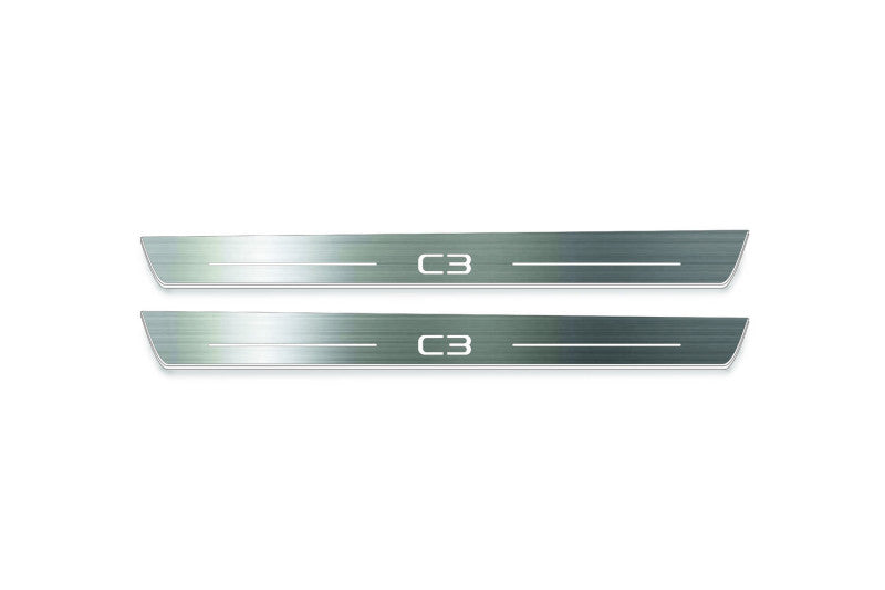 Citroen C3 III 2016+ Car Sill With Logo C3