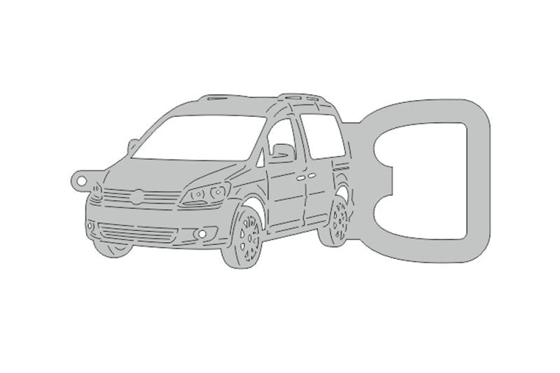 Keychain Bottle Opener for Volkswagen Caddy III 2004-2020 Keychains opdesign