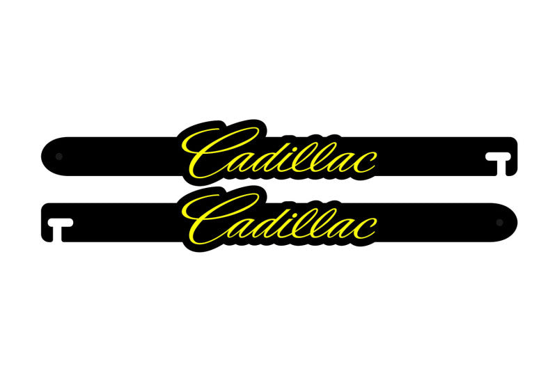 Custom Car Show Door Props Cadillac Logo Stainless Steel