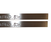 Chevrolet Camaro 2 1970-1981 LED Door Sill With CAMARO Logo Chevrolet Led Door Sills opdesign