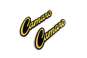 Chevrolet Camaro emblem for fenders with Camaro logo Fender decoinfabric