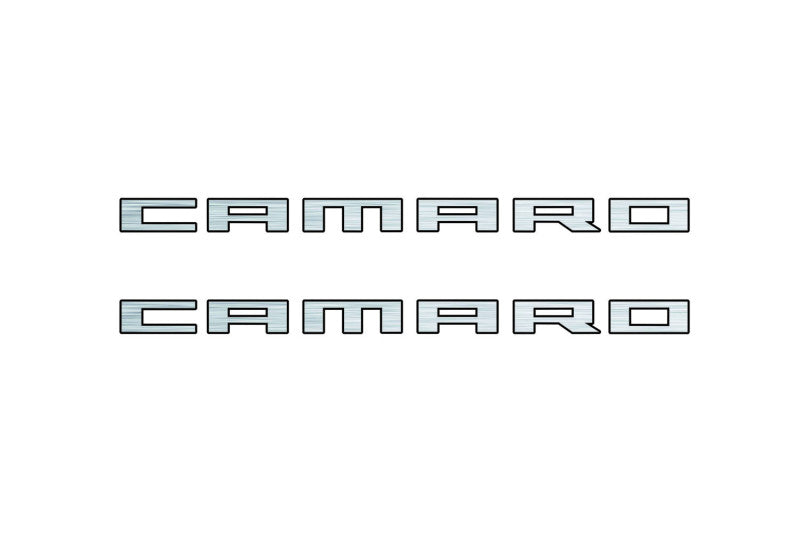 Chevrolet emblem for fenders with Camaro logo (type MIXT) Var. 1 Fender decoinfabric