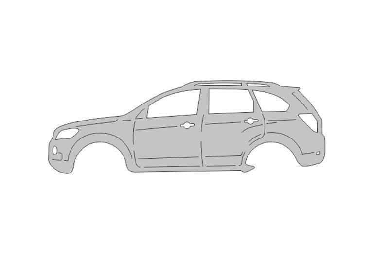 Keychain Bottle Opener for Chevrolet Captiva I 2006-2012 Keychains opdesign