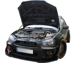 Bild in die Galerieansicht laden, Hood strut kit installed on the Subaru Impreza 2nd Gen (GD/GG)