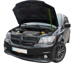 Wczytaj zdjęcie w przeglądarce galerii, Hood strut kit installed on the Dodge Caravan 5th Gen Facelift (RT)