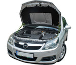 Load image into Gallery viewer, Hood strut kit installed on the Opel Vectra 3rd Gen Facelift (C)