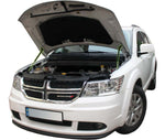 Load image into Gallery viewer, Hood strut kit installed on the Dodge Journey 1st Gen (JC)