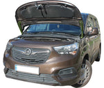 Load image into Gallery viewer, Hood strut kit installed on the Opel Combo 5th Gen (E)