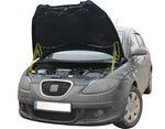 Load image into Gallery viewer, Hood strut kit installed on the SEAT Toledo 3rd Gen (5P)