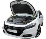 Load image into Gallery viewer, Hood strut kit installed on the Dodge Dart (PF)