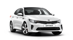Carica l'immagine nella galleria, Hood strut kit installed on the Kia Optima 4th Gen (JF)