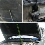 Carregar imagem no visualizador da galeria, Hood strut kit mounting details on the Daewoo Lanos (T100)
