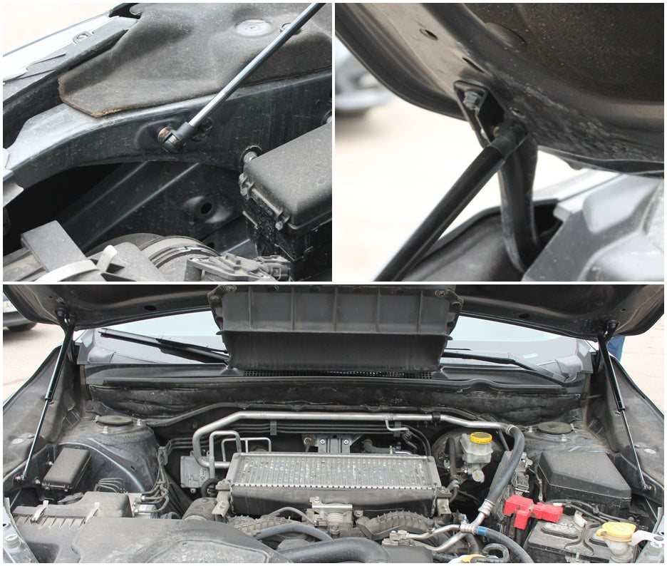Hood strut kit mounting details on the Subaru Ascent 1st Gen (WM)