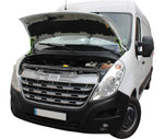 Bild in die Galerieansicht laden, Hood strut kit installed on the Renault Master 3rd Gen (X62)