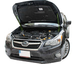 Wczytaj zdjęcie w przeglądarce galerii, Hood strut kit installed on the Subaru Impreza 4th Gen (GJ/GP)