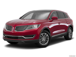 Load image into Gallery viewer, Hood strut kit installed on the Lincoln MKX 2nd Gen (U540)