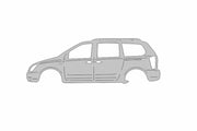 Keychain Bottle Opener for KIA Carnival II 2006-2015 Keychains opdesign