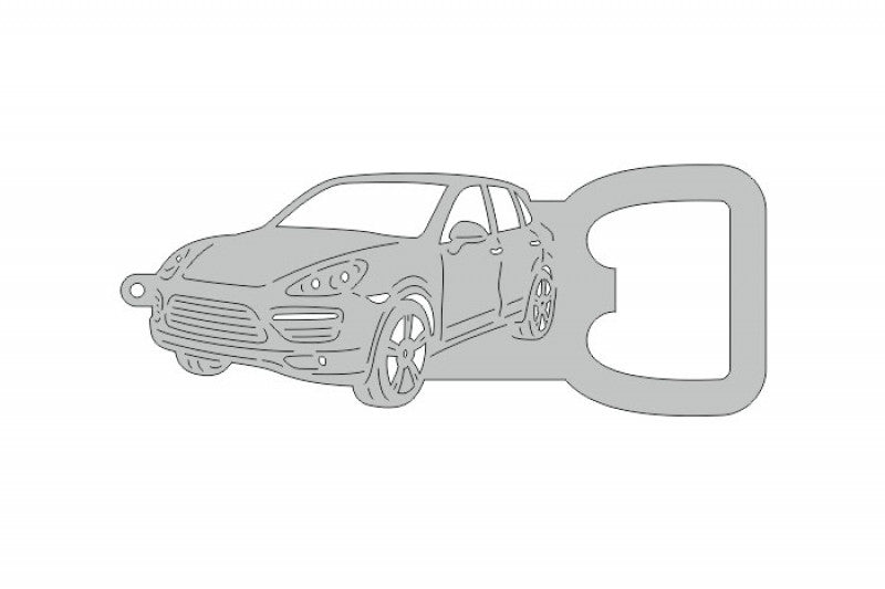 Keychain Bottle Opener for Porsche Cayenne II 2010-2017 Keychains opdesign