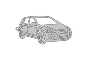 Car Keychain for KIA Ceed I 5D 2006-2012 (type 3D) Keychains opdesign