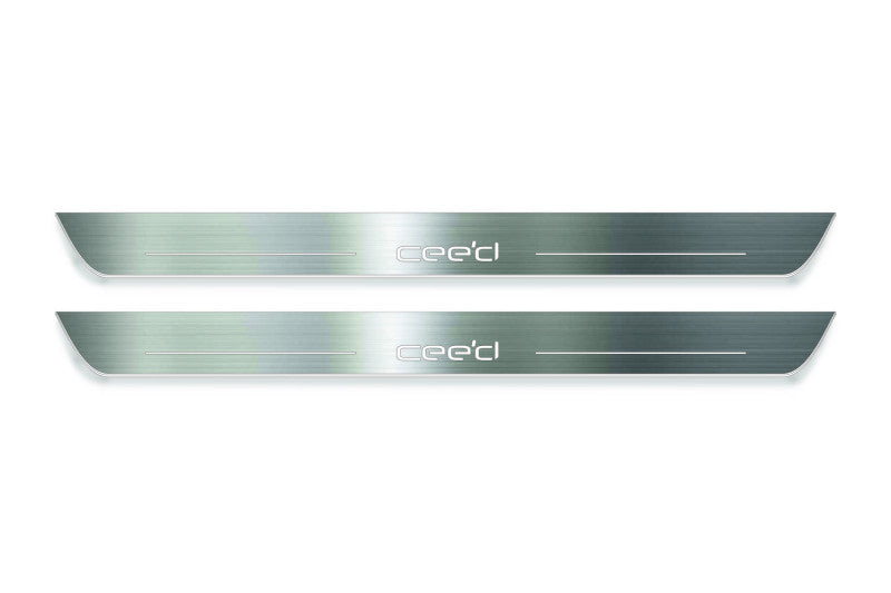 KIA Proceed II 2012-2018 Led Door Sills With Logo Cee`d