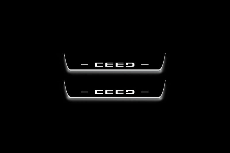 KIA Ceed III 2018+ Car Sill With Logo Ceed