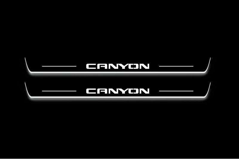 GMC Canyon II 2014-2022 Car Sill With Logo Canyon
