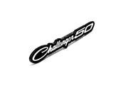 Dodge Radiator grille emblem with Dodge Challenger 50 logo Dodge emblems decoinfabric
