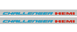 Load image into Gallery viewer, Dodge Challenger (2008+) LED Door Sills with Challenger HEMI Logo — photo 2
