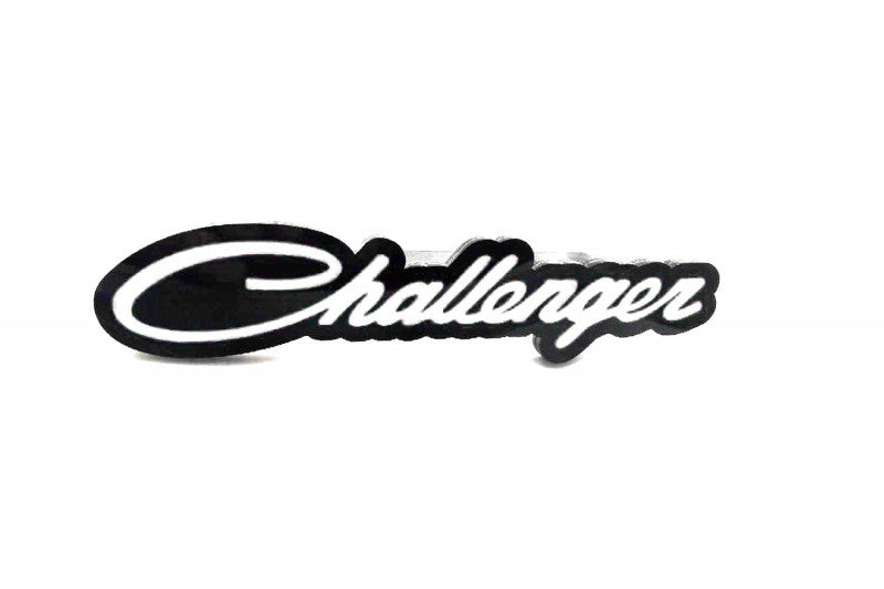 DODGE Radiator grille emblem with Dodge Challenger logo (type 2)