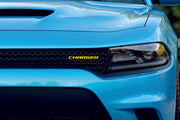 Dodge Illuminated LED Radiator Grille Emblems and Badges with Charger (type 2) logo Dodge Led emblems decoinfabric