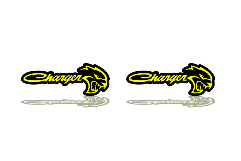 Dodge Emblem & Badges set with Charger + Hellcat logo Dodge emblems decoinfabric