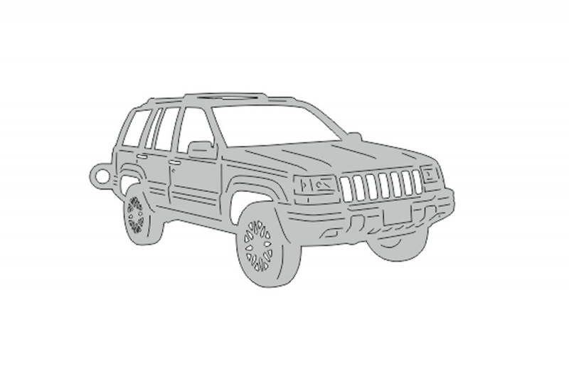 Car Keychain for Jeep Grand Cherokee I 1993-1999 (type 3D) Keychains opdesign