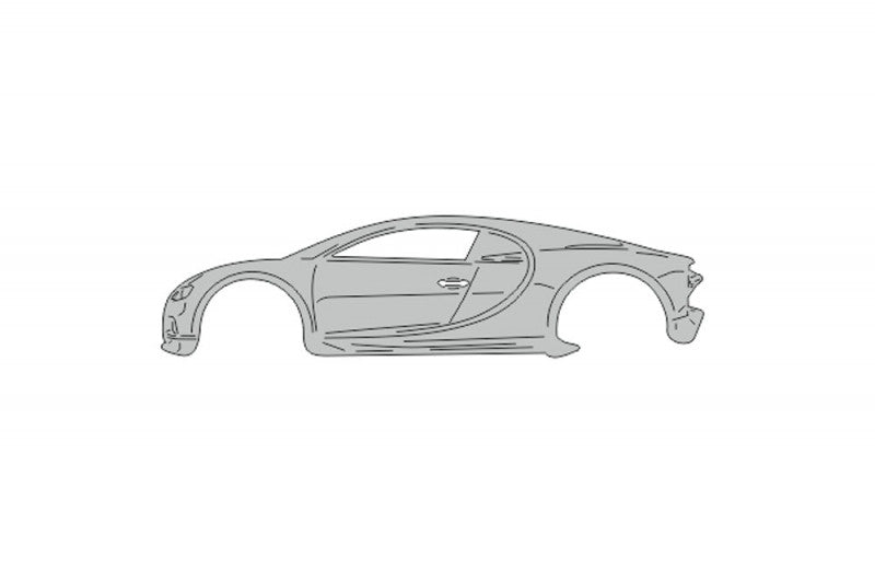 Keychain Bottle Opener for Bugatti Chiron 2016+ Keychains opdesign