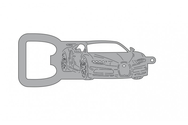 Keychain Bottle Opener for Bugatti Chiron 2016+ Keychains opdesign