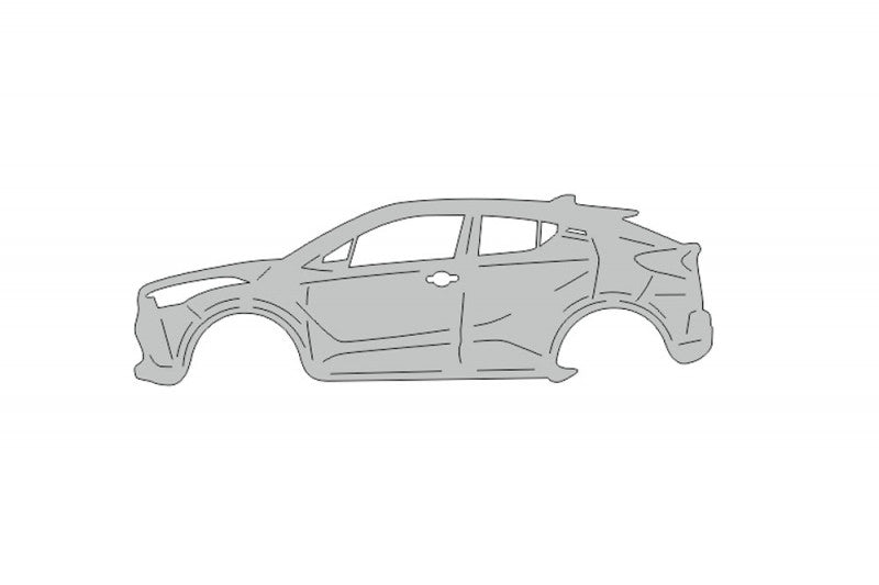 Keychain Bottle Opener for Toyota C-HR I 2016-2023 Keychains opdesign