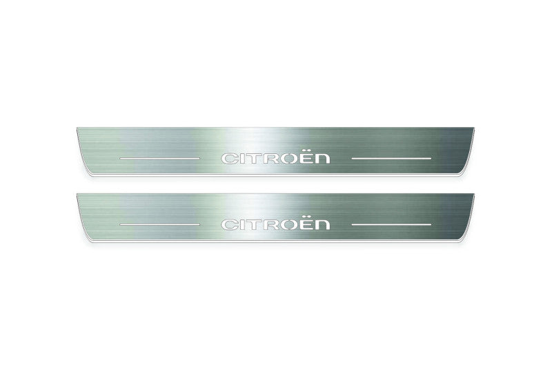 Citroen C4 II 2010-2020 Car Door Sill With Logo Citroen