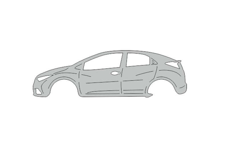 Keychain Bottle Opener for Honda Civic 5D 2012-2016 Keychains opdesign