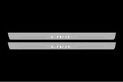 Honda Civic X coupe 2016-2021 LED Door Sills PRO With Logo Civic Honda Led Door Sills opdesign