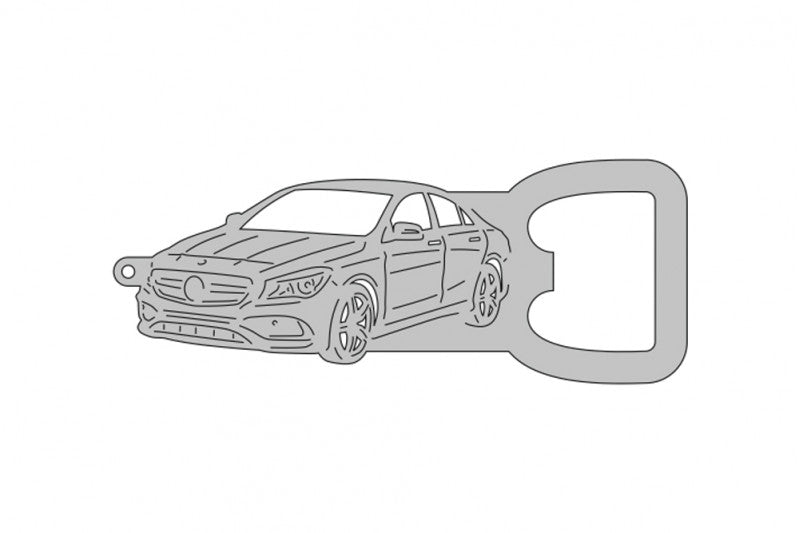 Keychain Bottle Opener for Mercedes CLA-Class I W117 2013-2019 Keychains opdesign