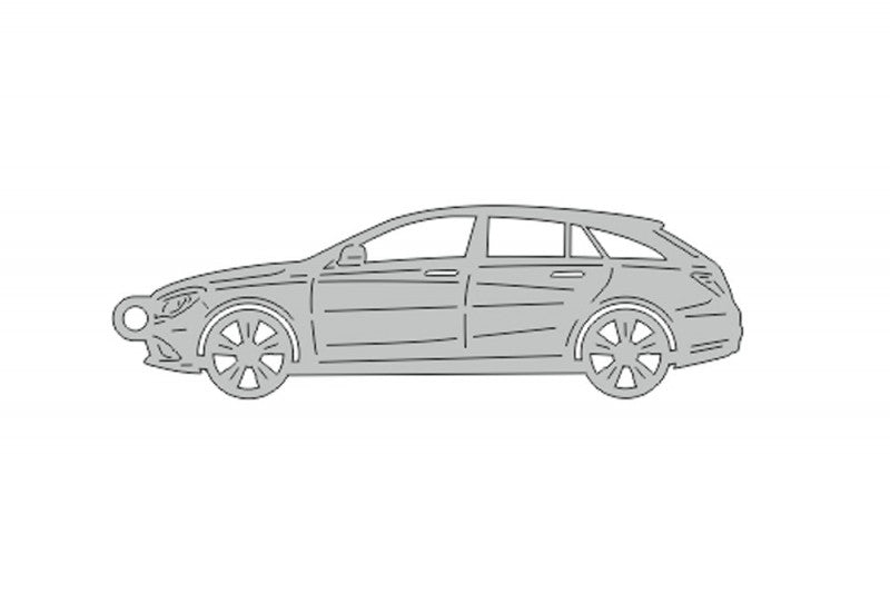 Car Keychain for Mercedes CLA-Class I W117 Universal 2013-2019 (type STEEL) Keychains opdesign