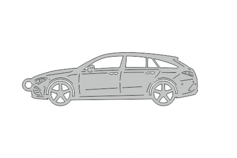 Car Keychain for Mercedes CLA-Class II W118 Universal 2019+ (type STEEL) Keychains opdesign