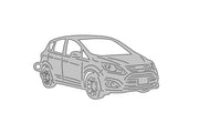 Car Keychain for Ford C-Max II 2012+ (type 3D) Keychains opdesign