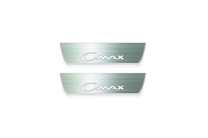 Ford C-Max I 2003-2012 LED Door Sills PRO With Logo C-Max