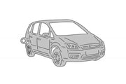 Car Keychain for Ford C-Max I 2003-2012 (type 3D) Keychains opdesign