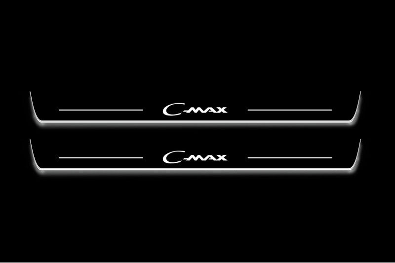 Ford C-Max II 2012-2019 LED Door Sills PRO With Logo C-Max