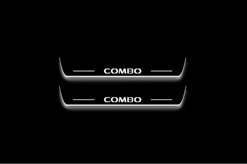 Opel Combo E 2018+ Car Door Sill With Logo Combo