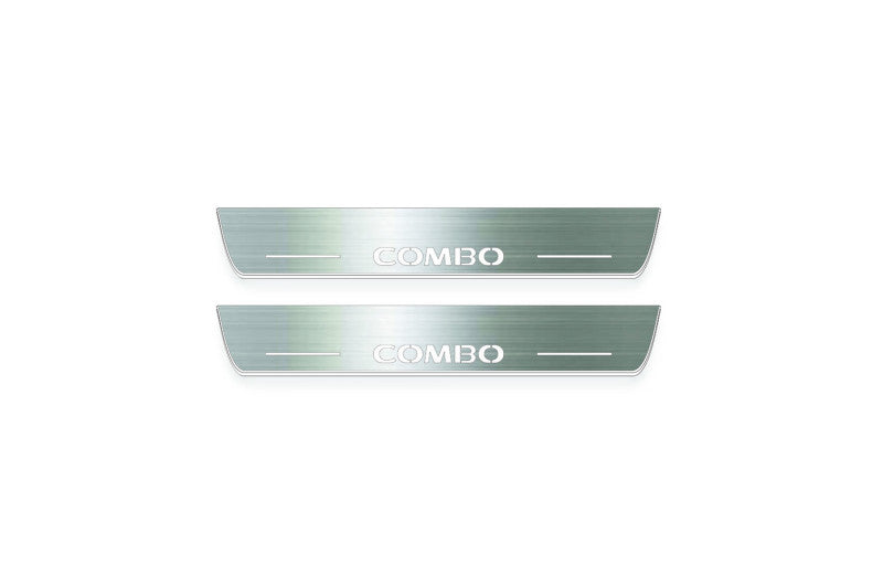 Opel Combo E 2018+ Car Door Sill With Logo Combo